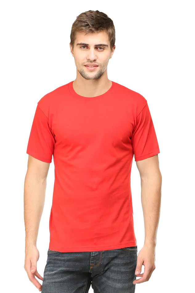 Red Crew Neck T-shirt