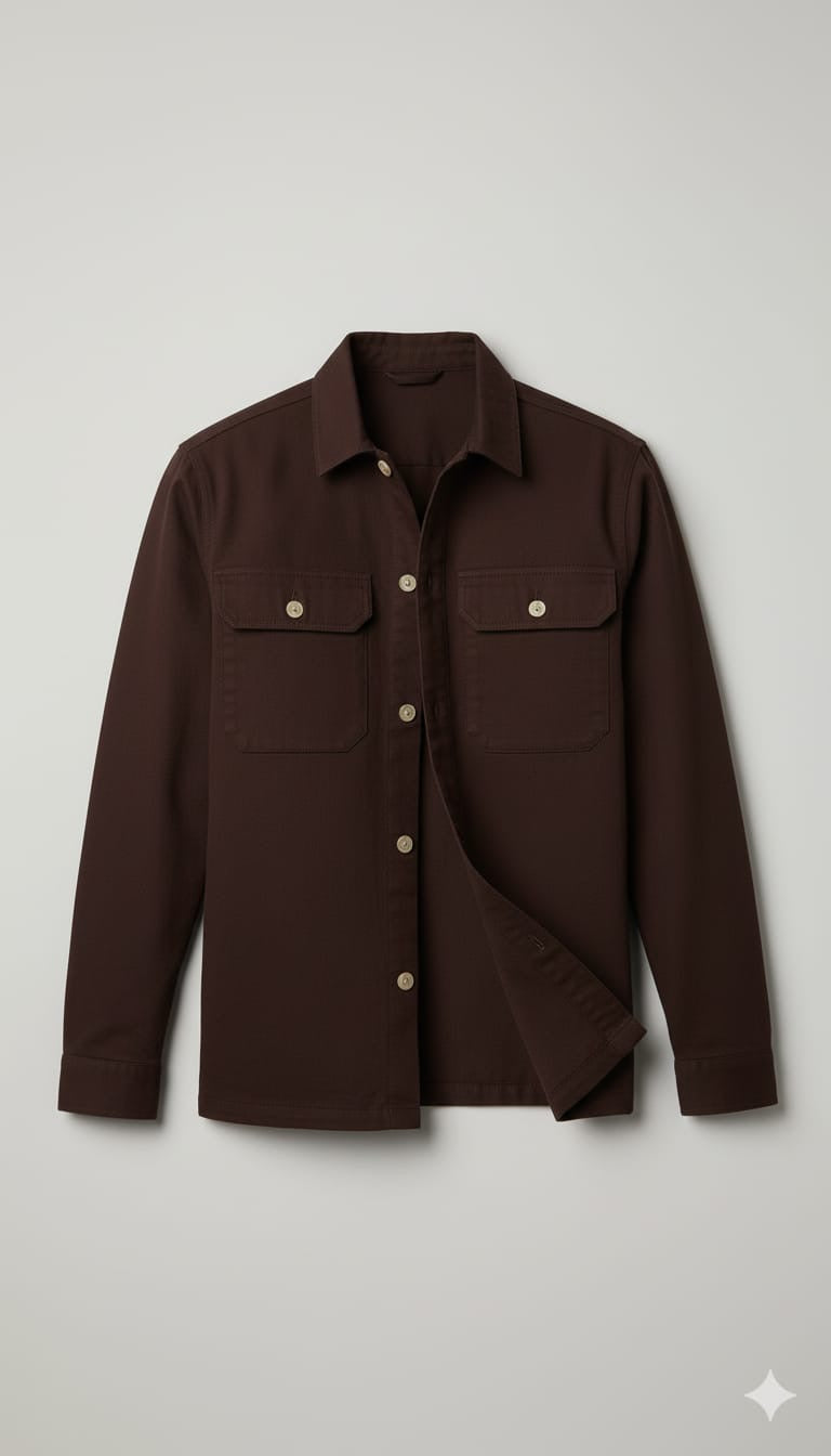 Clyster Maroon Overshirt