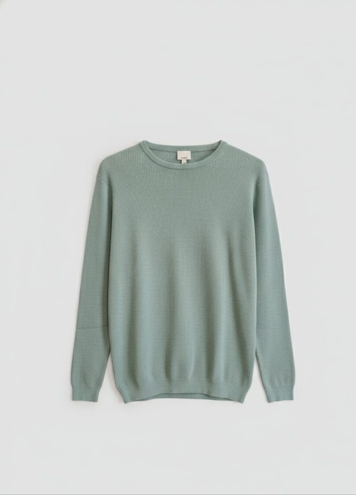 REVERSE EFFECT COTTON SWEATER