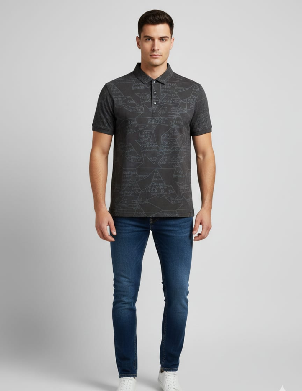 Metric Black - Polo T-Shirt