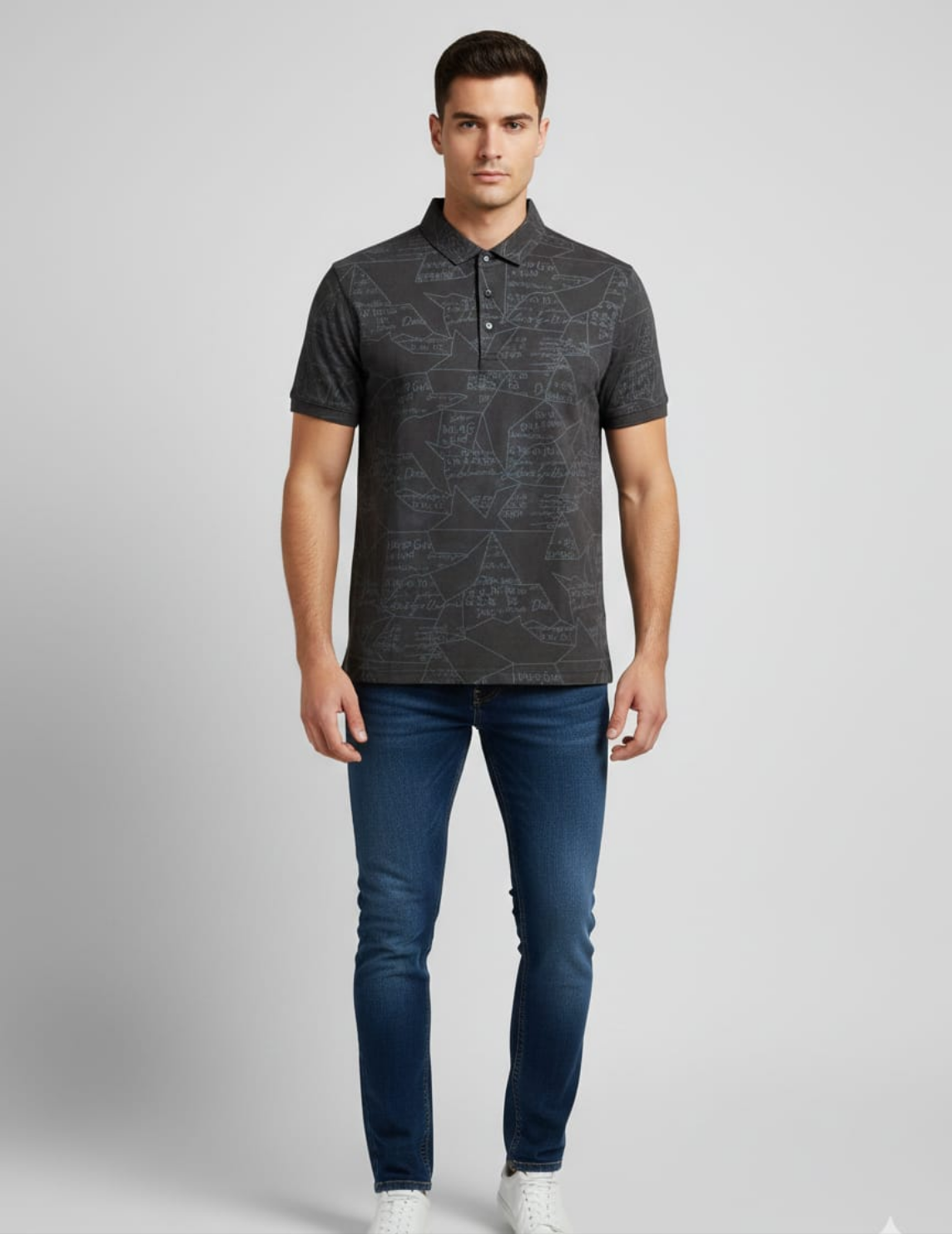 Metric Black - Polo T-Shirt