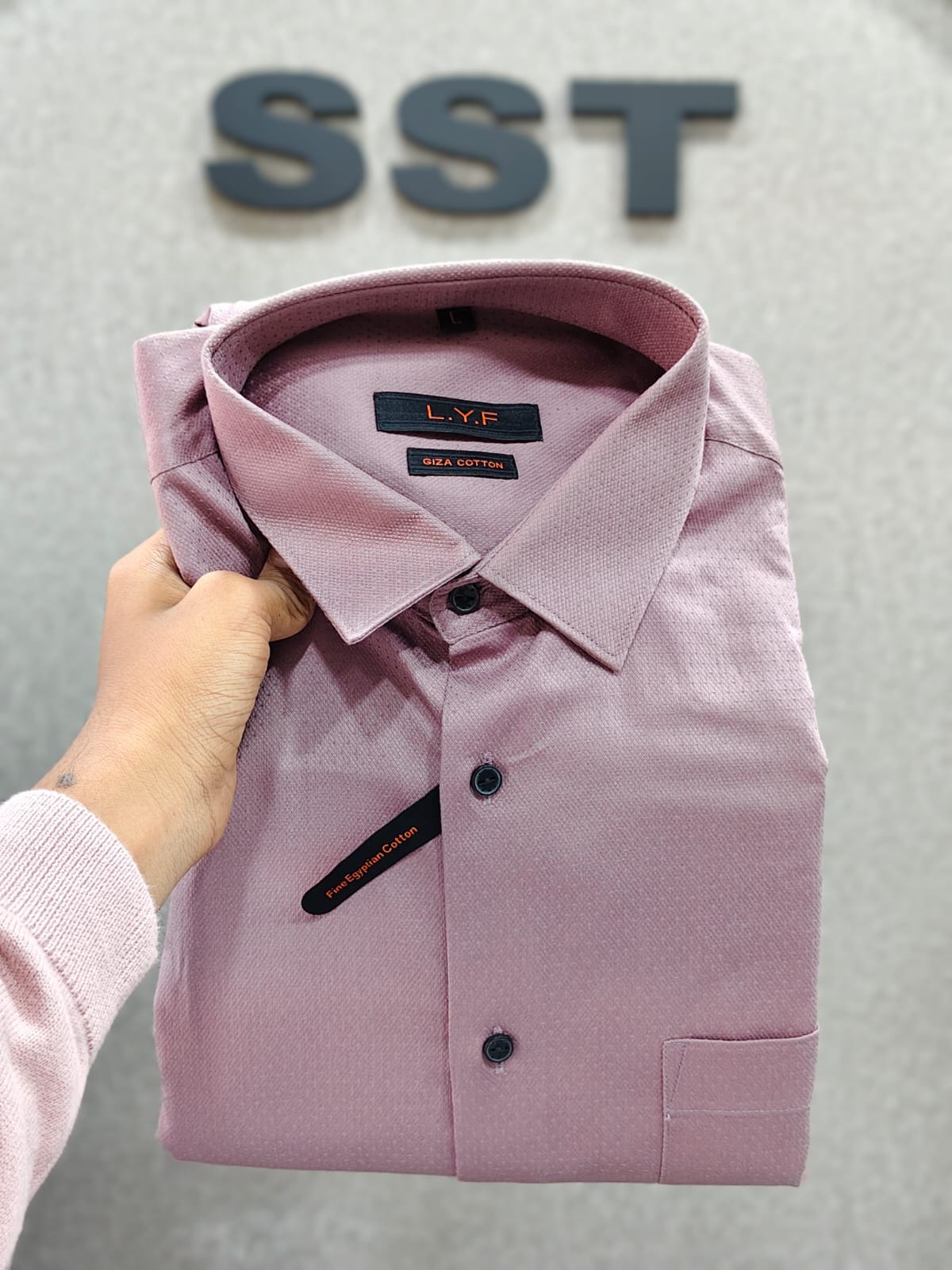 LYF - Plain Formal Shirt Mocca