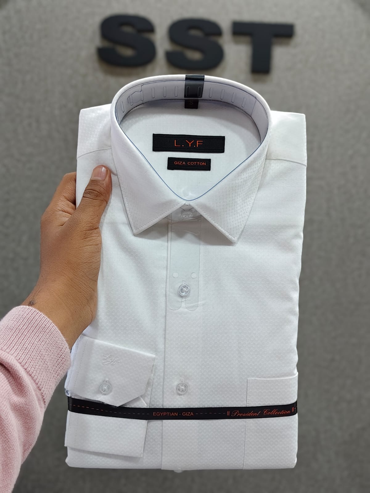 LYF- Plain Formal Shirt White