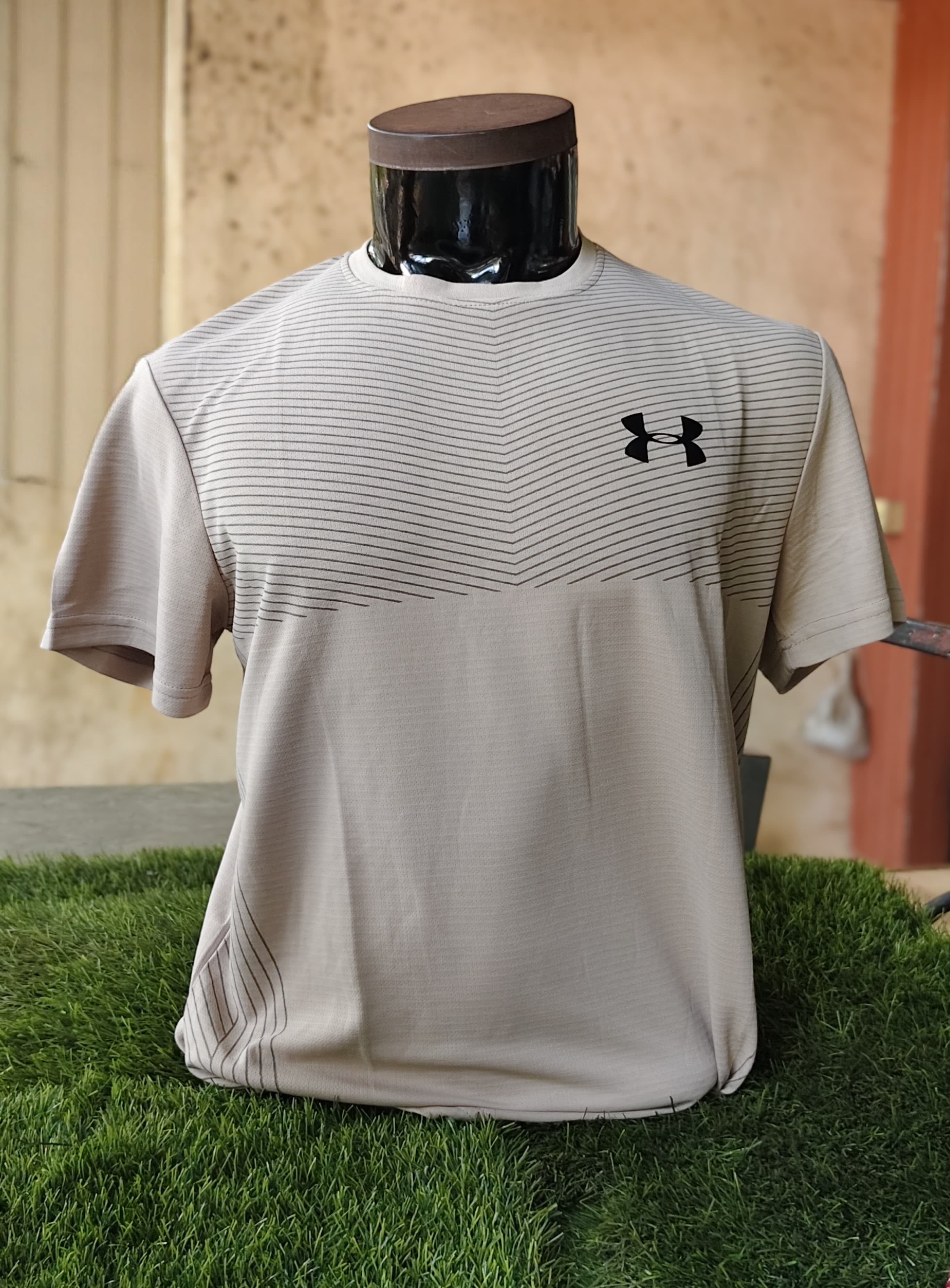 Drifit T-shirt Beige Under Armour