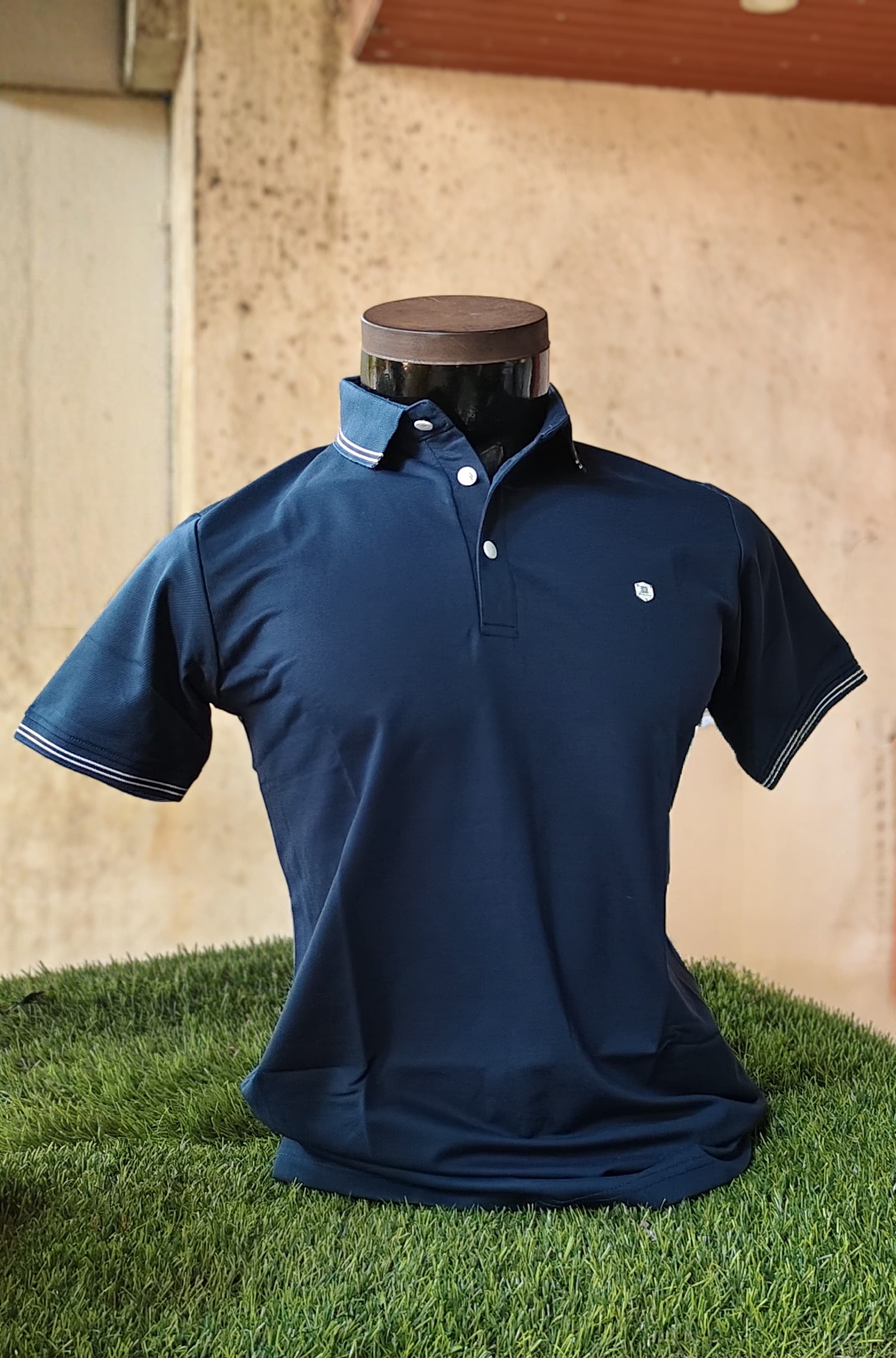 Solid Polos - K. Blue