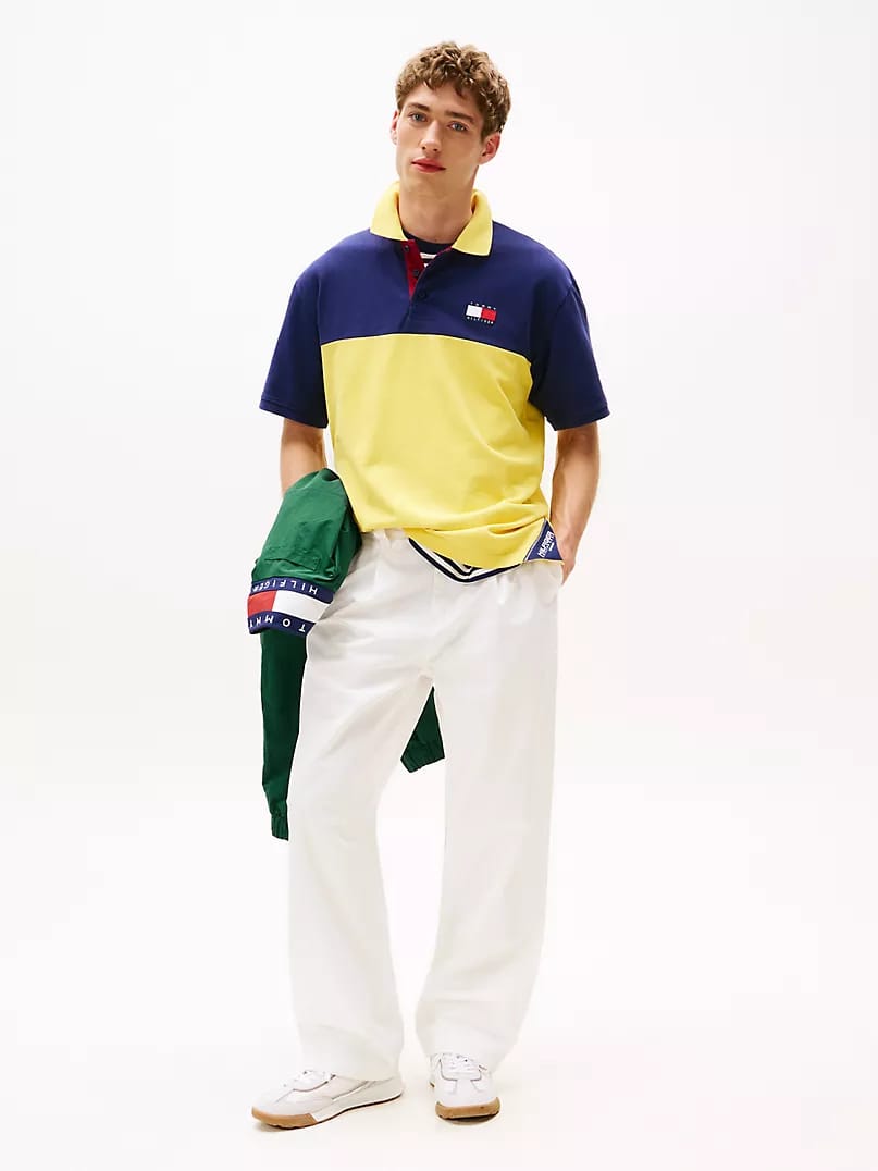 TH Polo - Yellow Blue