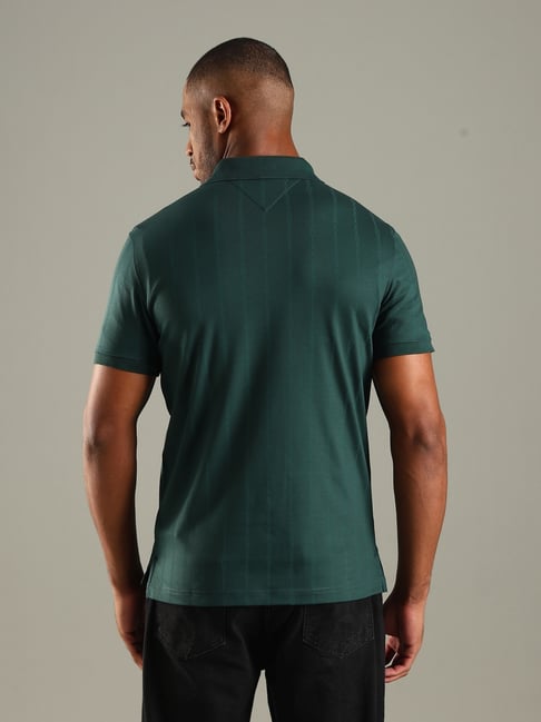 TH Polo - Green Stripes