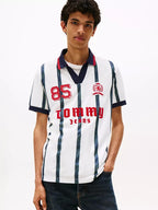 TH Polo - White Stripe