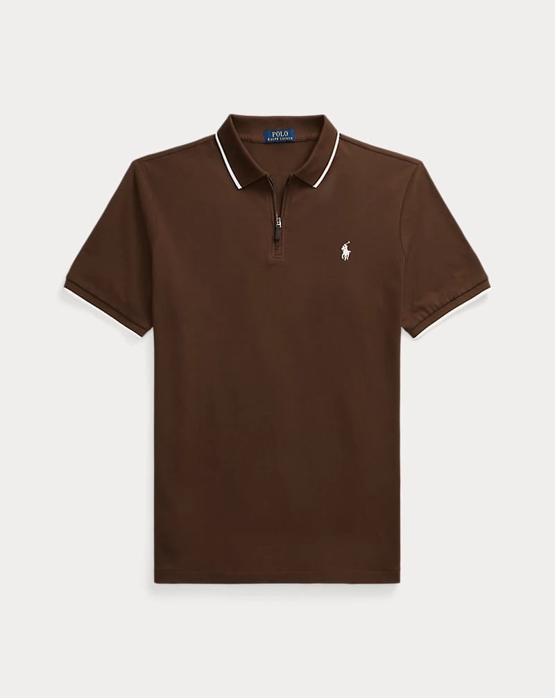 RL Polo - Zipper Brown
