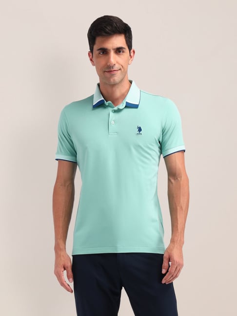 USPA Polo - Cyan