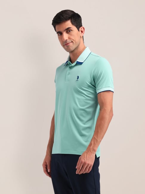 USPA Polo - Cyan