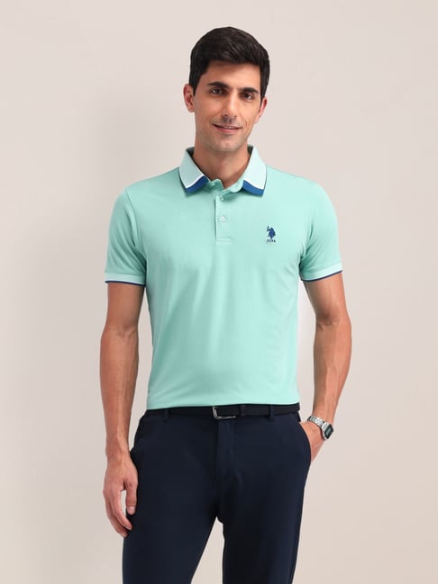USPA Polo - Cyan