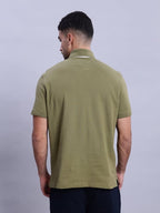 TH Polo - Green Navy Stripes