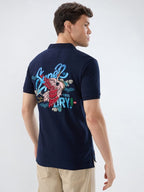 SDY Polo - Navy Pattern