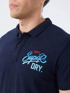 SDY Polo - Navy Pattern