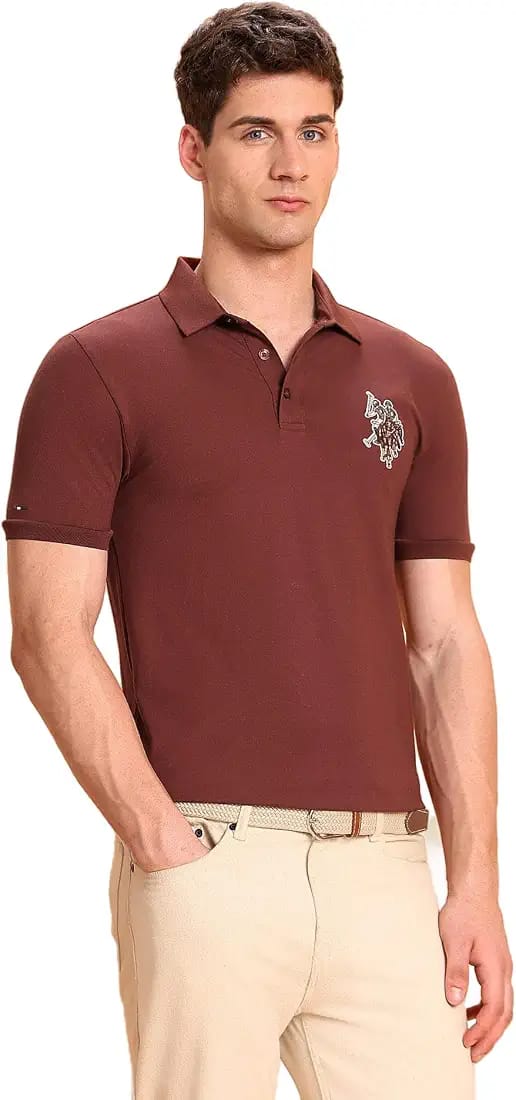 USPA Polo - Maroon