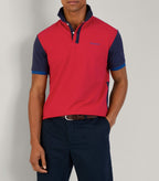 HACKT  Polo - Red Navy