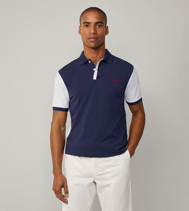 HAC Polo - Navy White