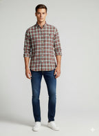 RL Checks Shirt - Red Green