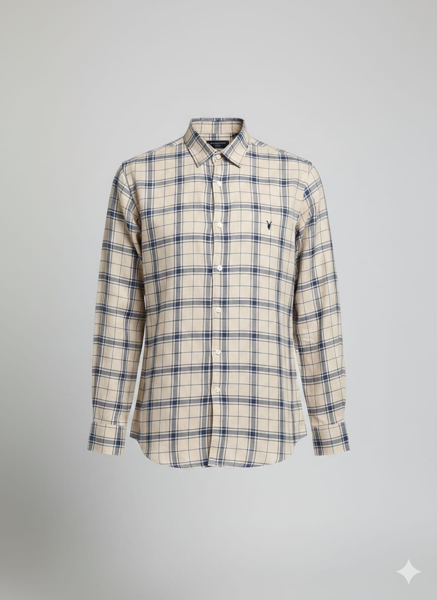 RL Checks Shirt - Beige