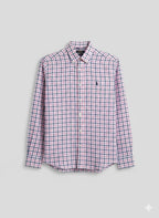 RL Checks Shirt - Pink Blue