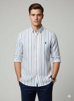 RL Striped Shirt - White