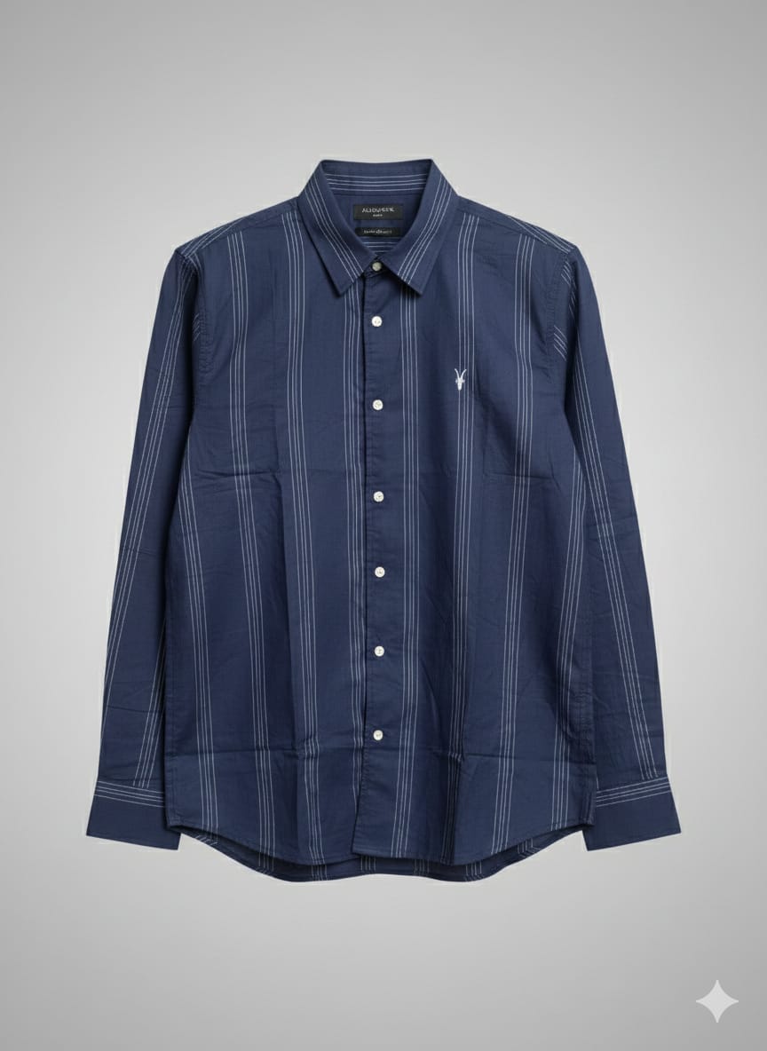 RL Striped Shirt - Navy