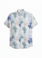 Pattern Half Shirt -