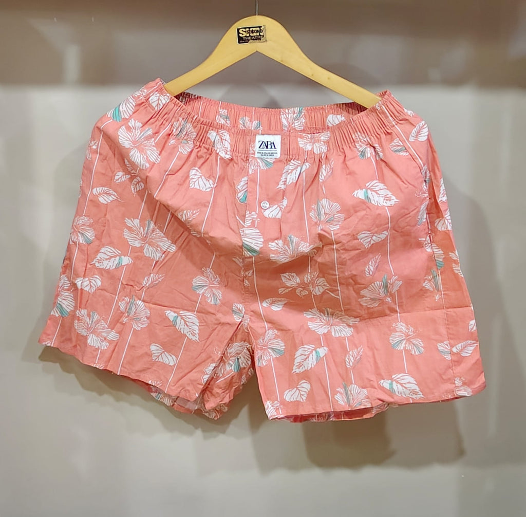 Boxer Shorts - Floral Pink