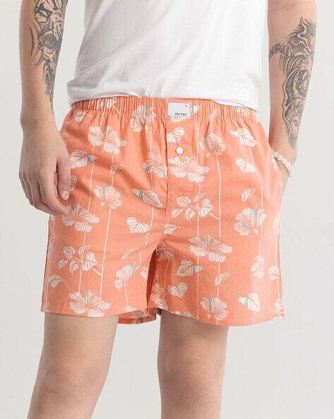 Boxer Shorts - Floral Pink