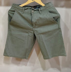 Linen Shorts - Olive