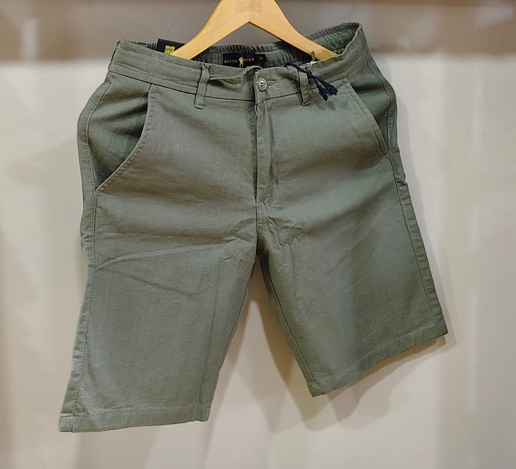 Linen Shorts - Pistachio