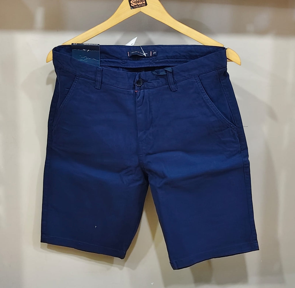 Linen Shorts - Navy