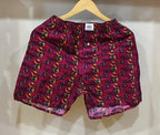 Boxer Shorts - Floral Red