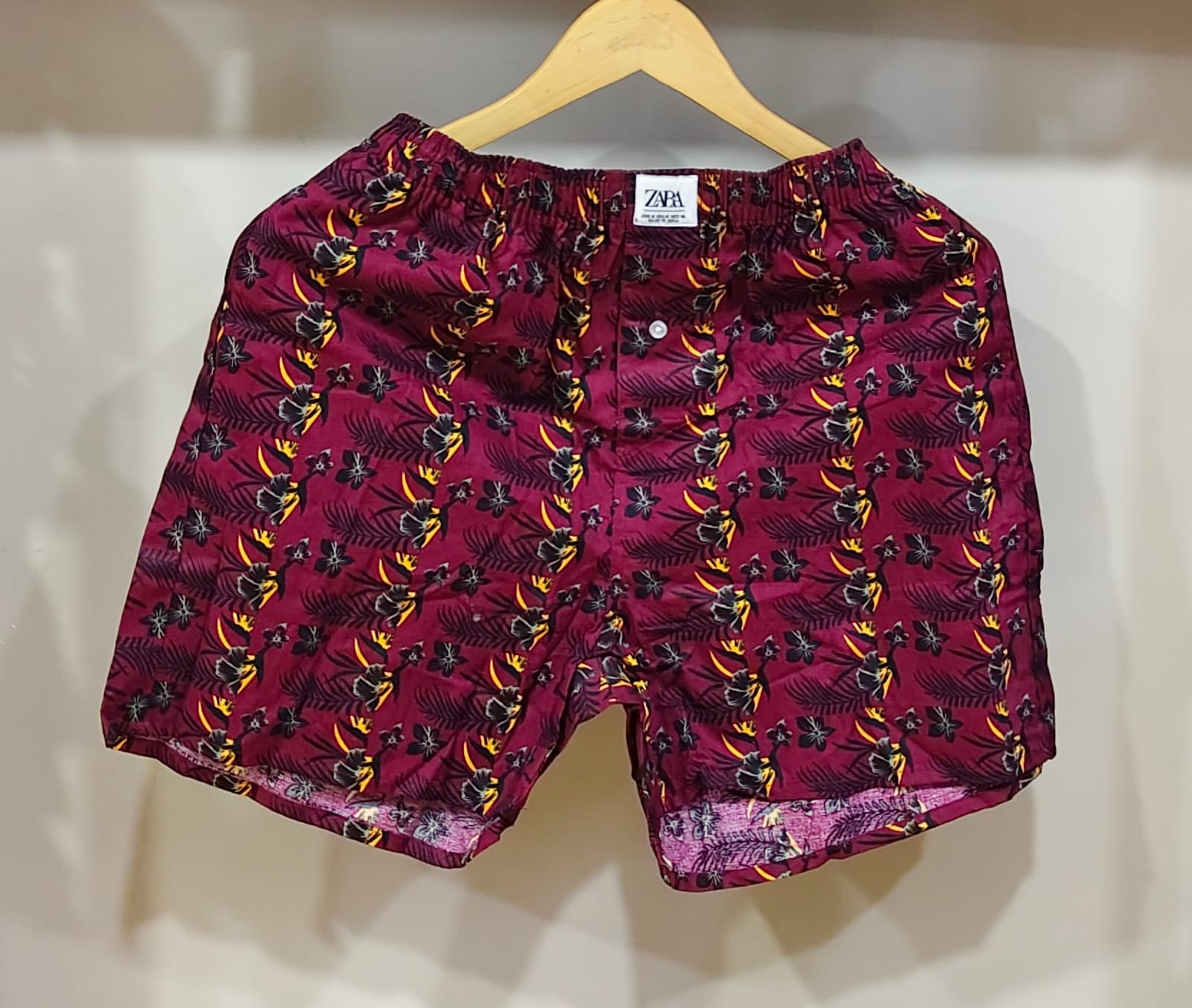 Boxer Shorts - Floral Red