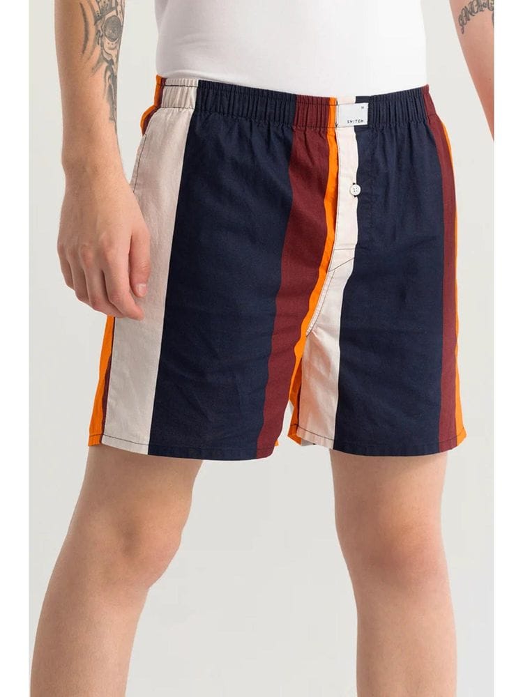 Boxer Shorts - Tricolour Stripes