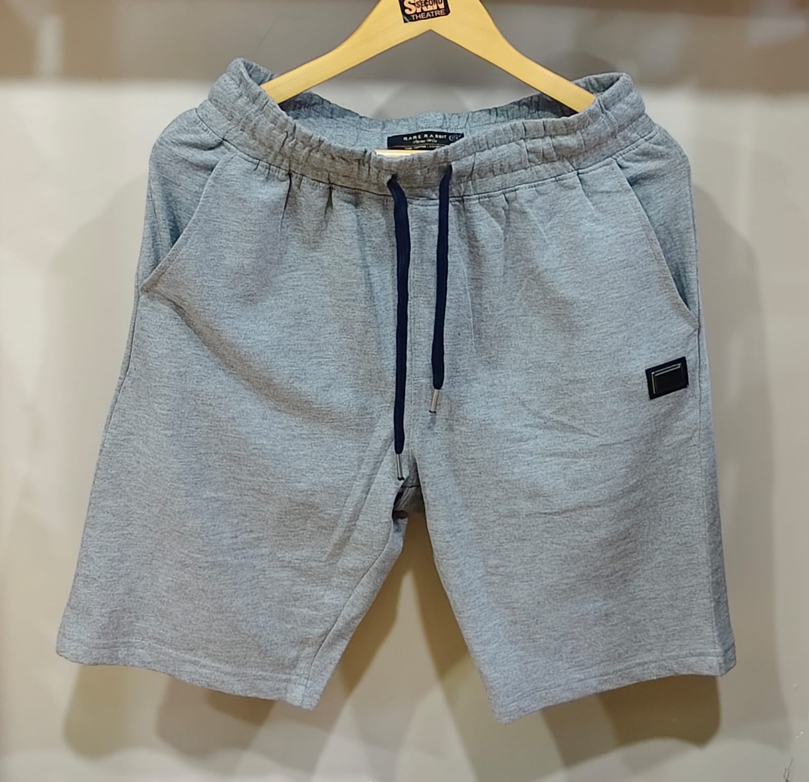 Cotton Shorts - Grey