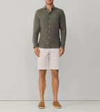 HKTT Pure linen Shirt - Olive Green
