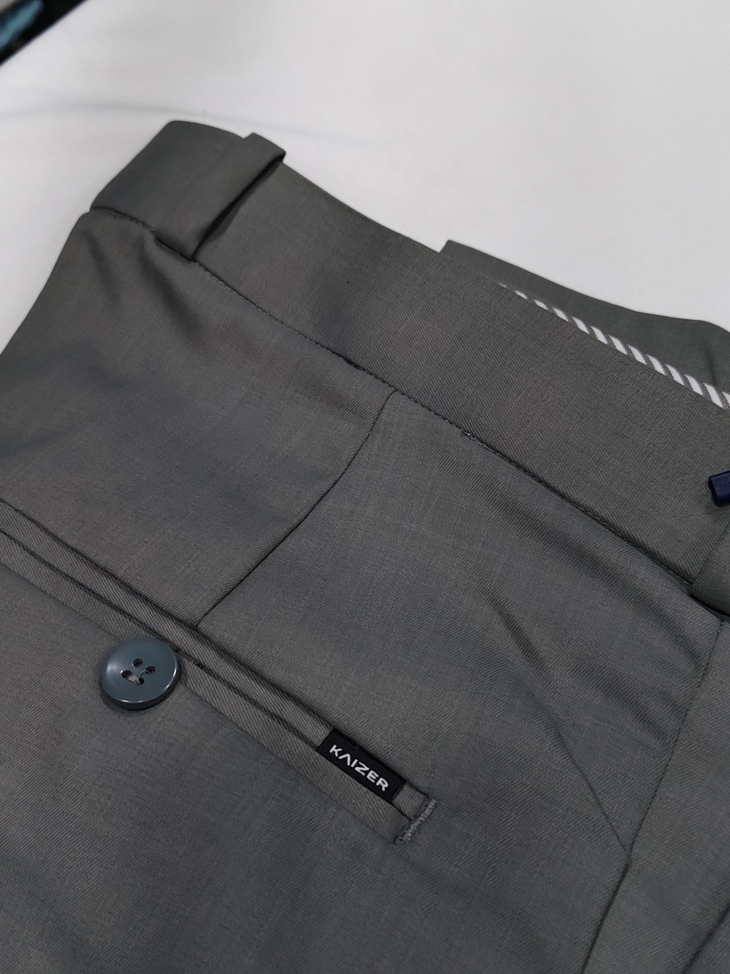 Formal Trousers - Steel Grey
