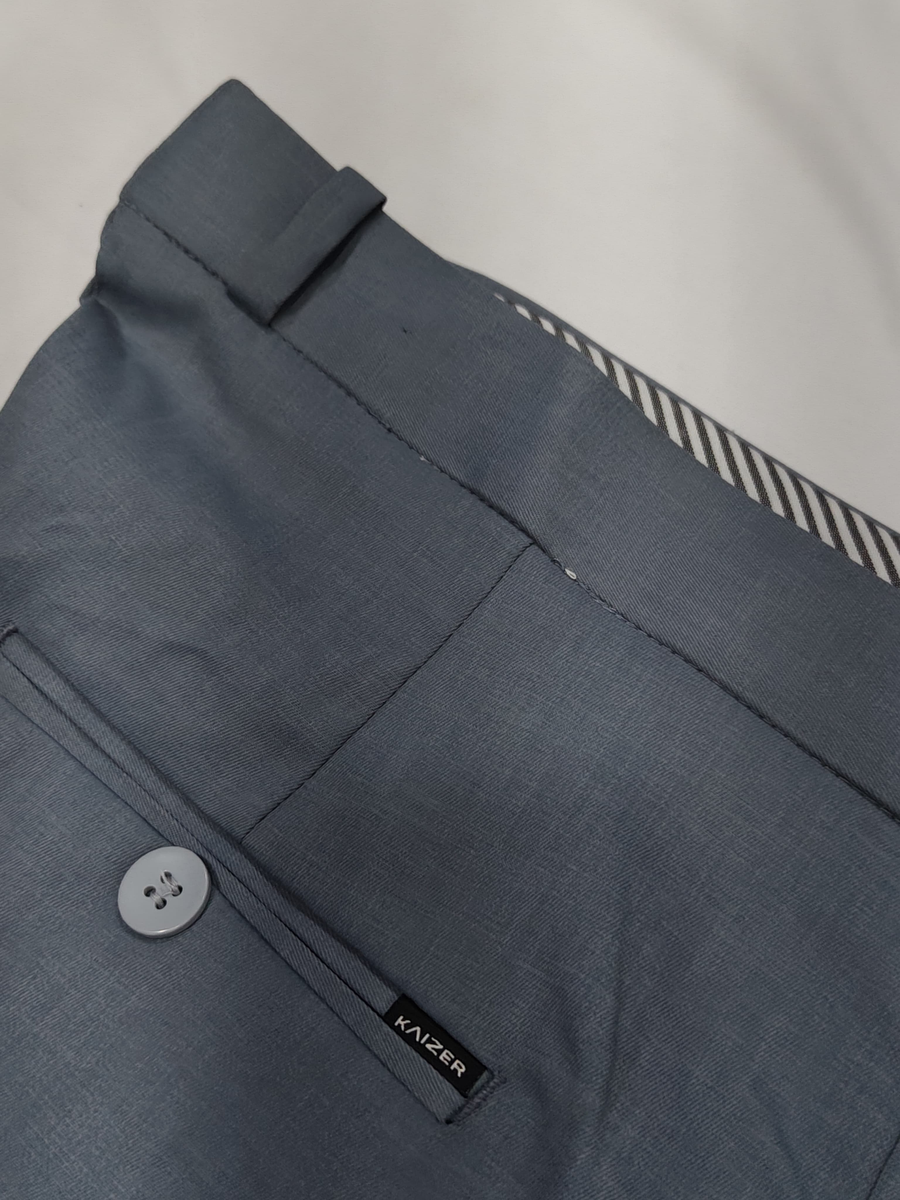 Formal Trousers - Greyish Blue