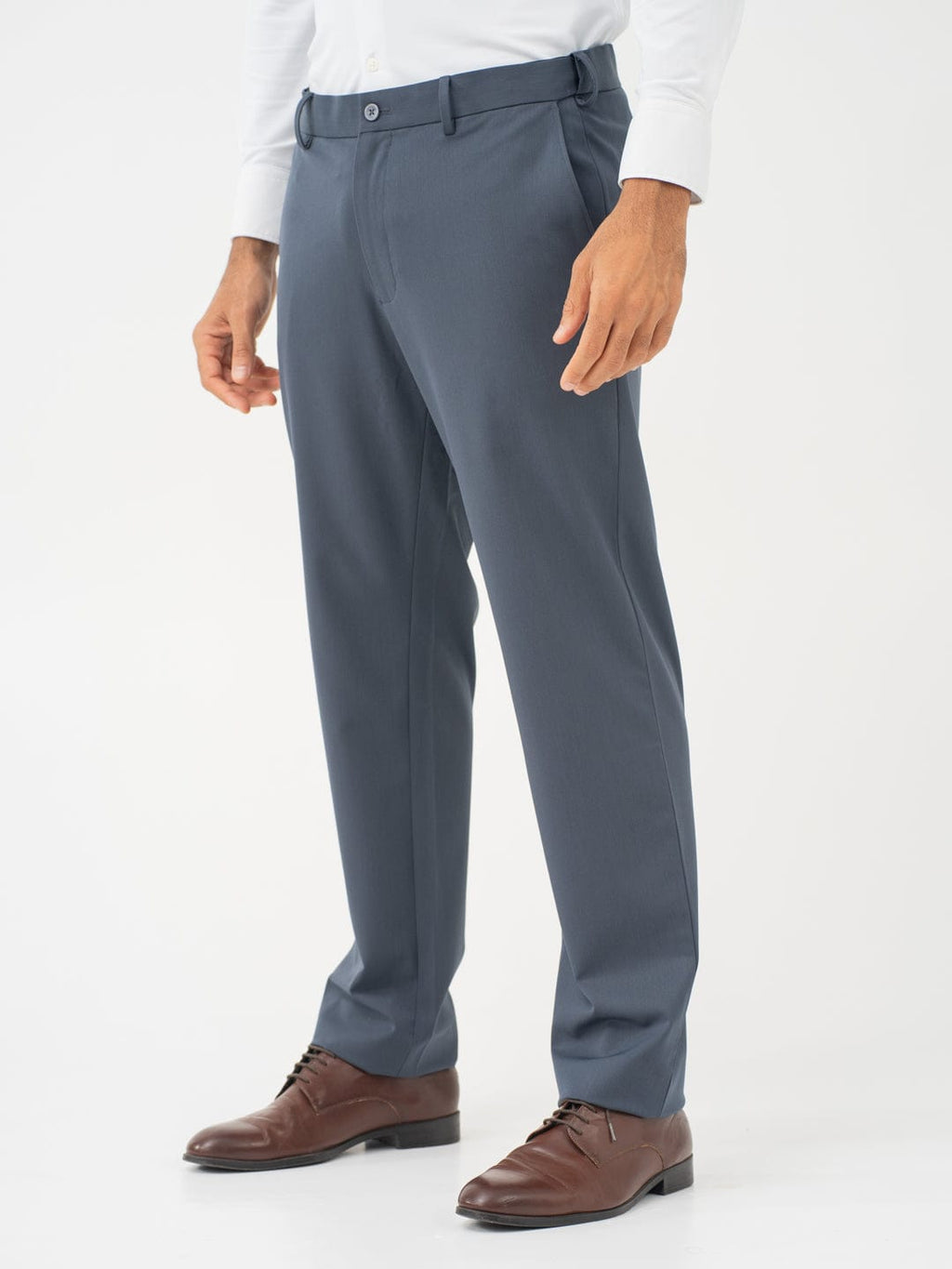 Formal Trousers - Greyish Blue