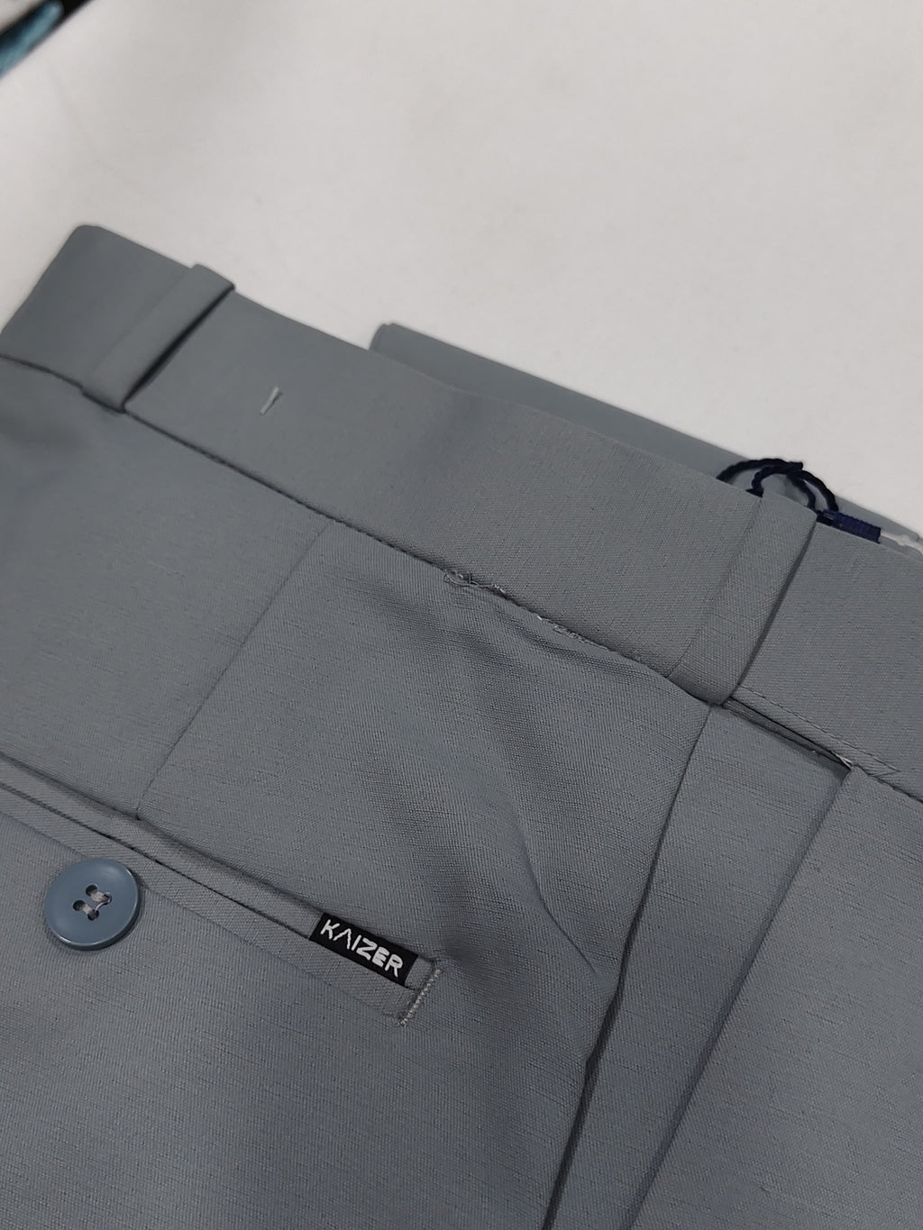 Formal Trousers - Light Blue Grey