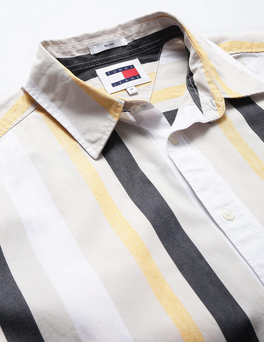TH Shirt - Grey Yellow Stripes