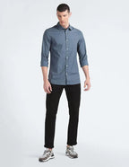 TH Shirt - Grey Polka Dot