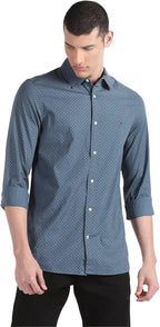 TH Shirt - Grey Polka Dot