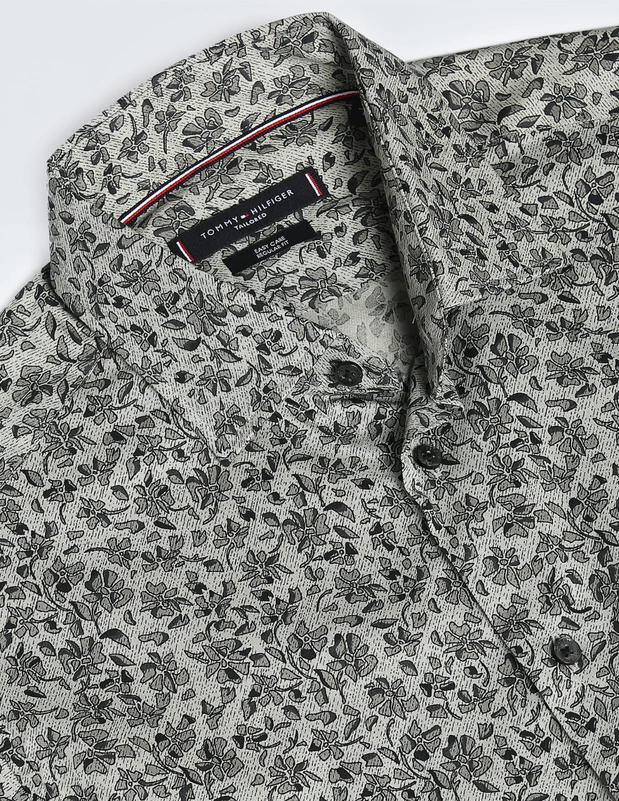 TH Shirt - Floral Grey