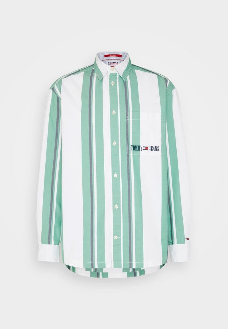 TH Shirt - Green Stripes