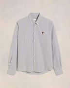 AP OXFORD Shirt - Grey Striped
