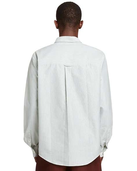 AP OXFORD Shirt - Green Striped