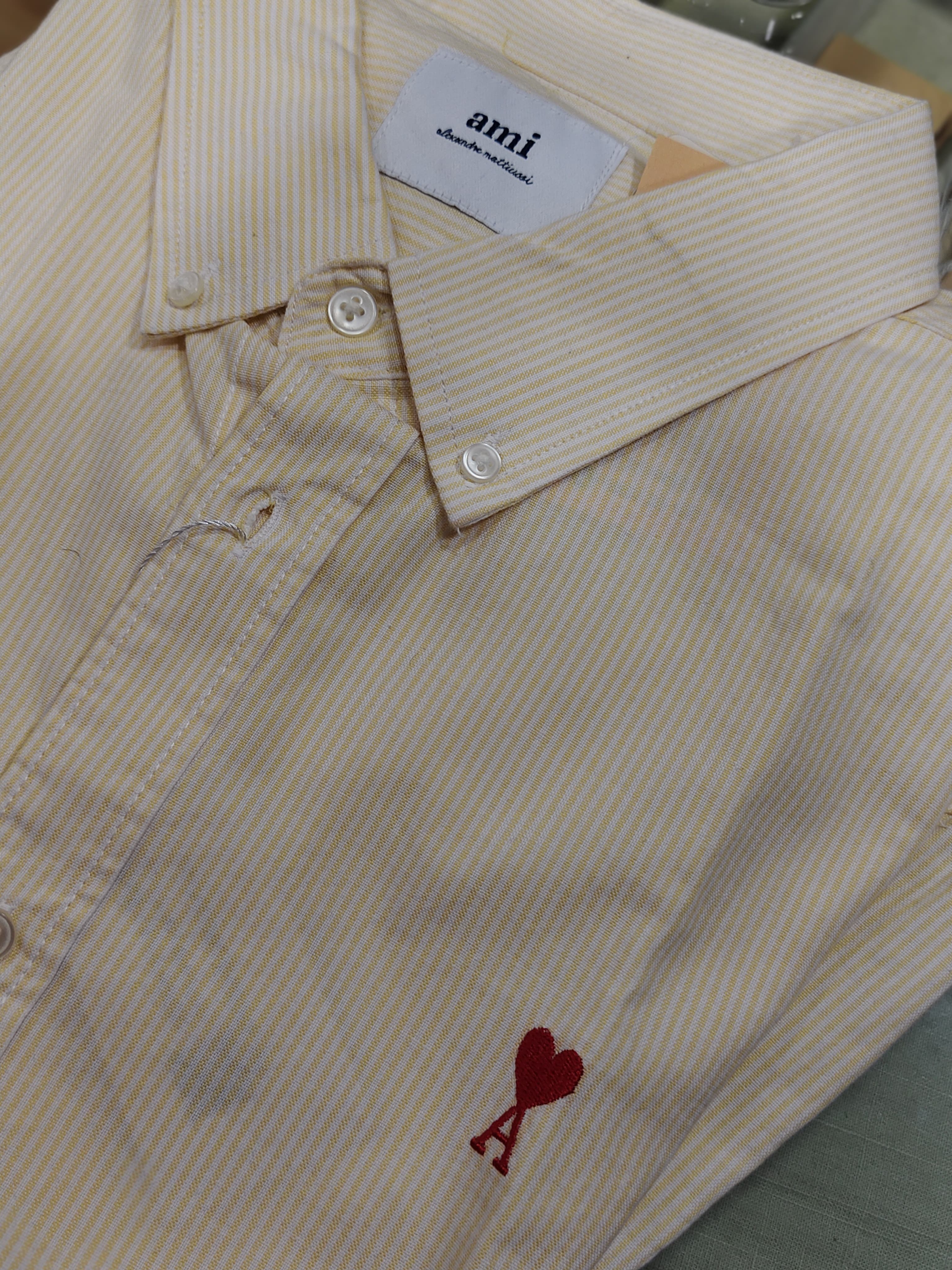 AP OXFORD Shirt - Yellow Striped